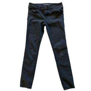 American Eagle Outfitters | Super stretch black Jeggings | Womens Regular 10